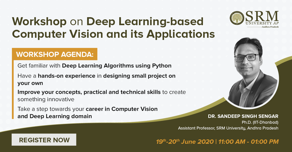 Workshop on “Deep Learning-based Computer Vision and its Applications”