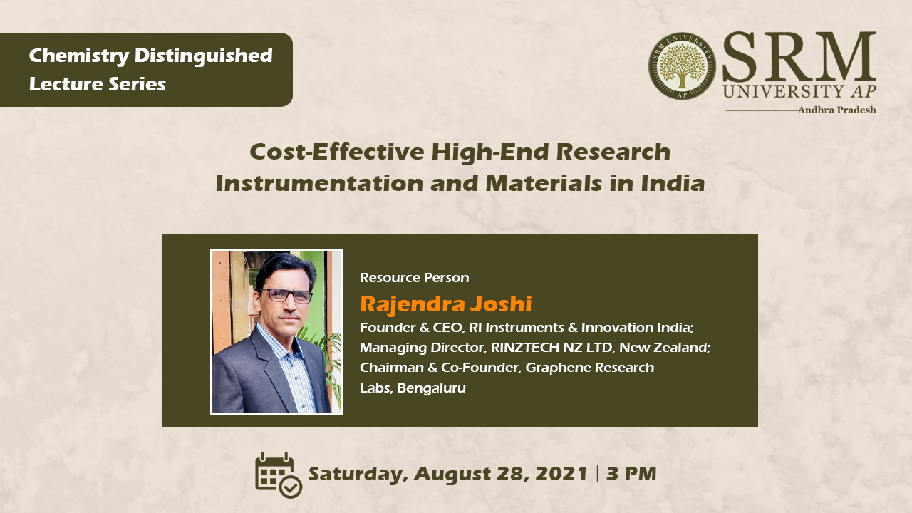 Cost-effective high-end research instrumentation and materials in India