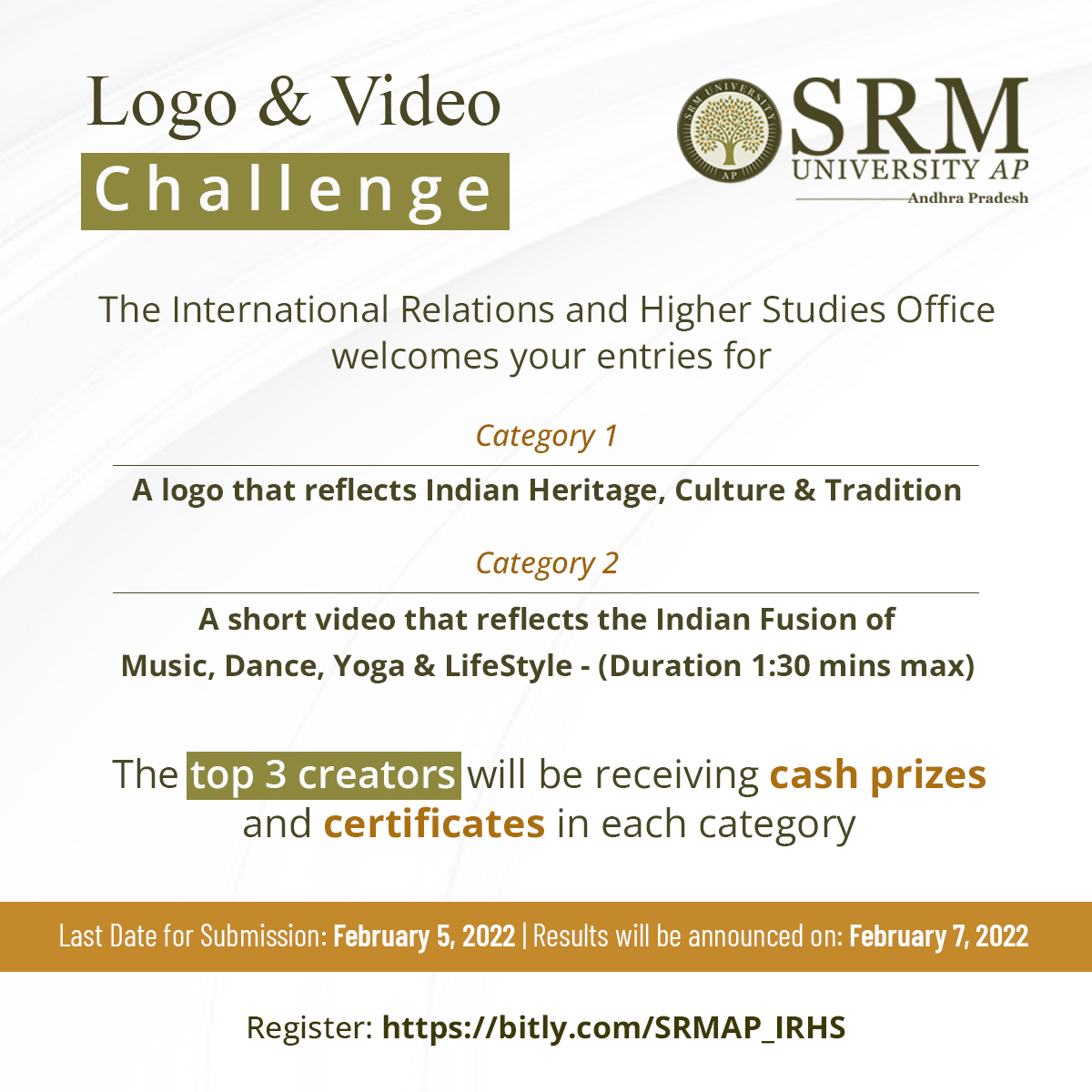 “Switch On Your Creativity”- Logo and Short Video Contest