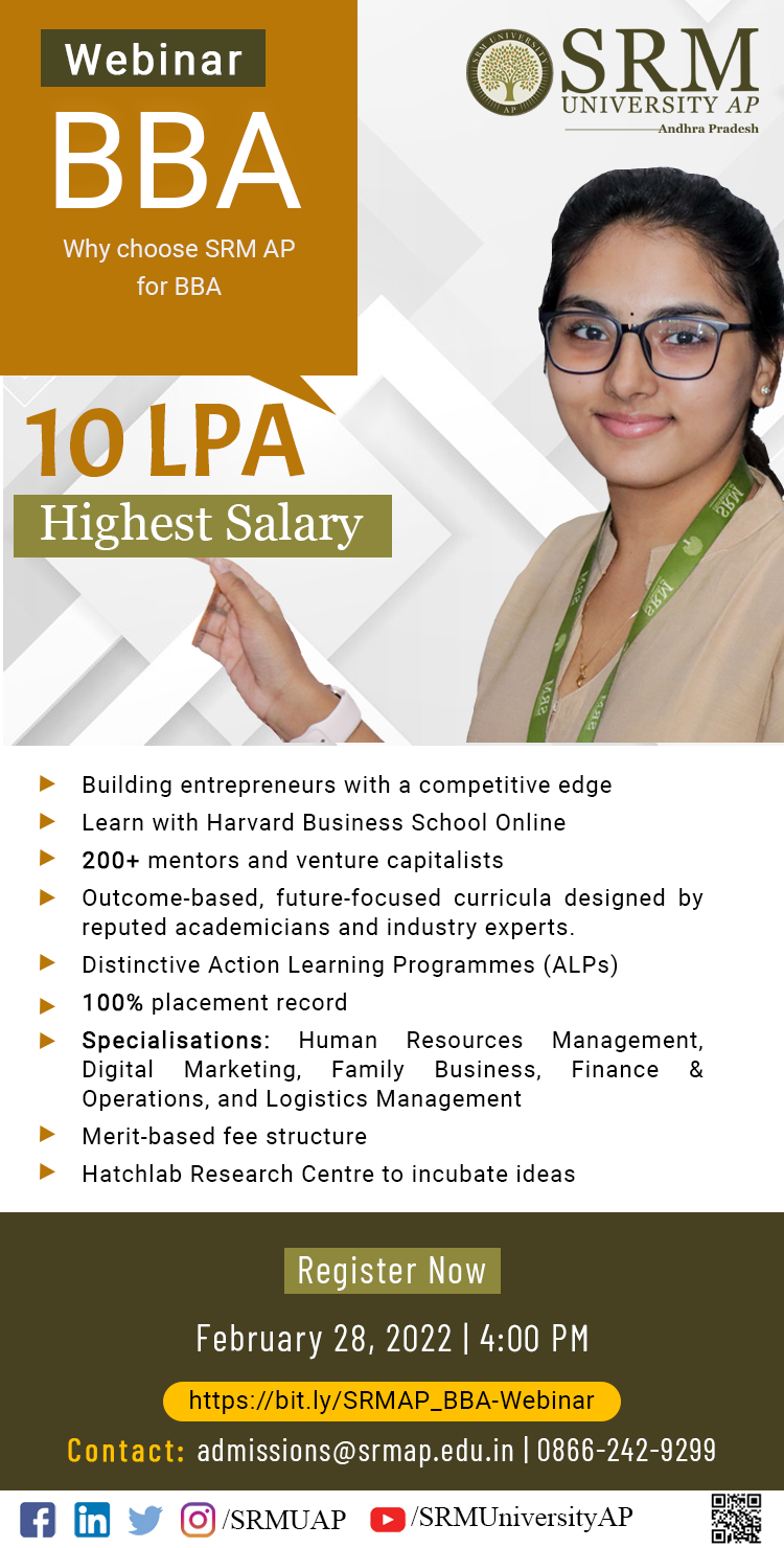 business administration management srmap
