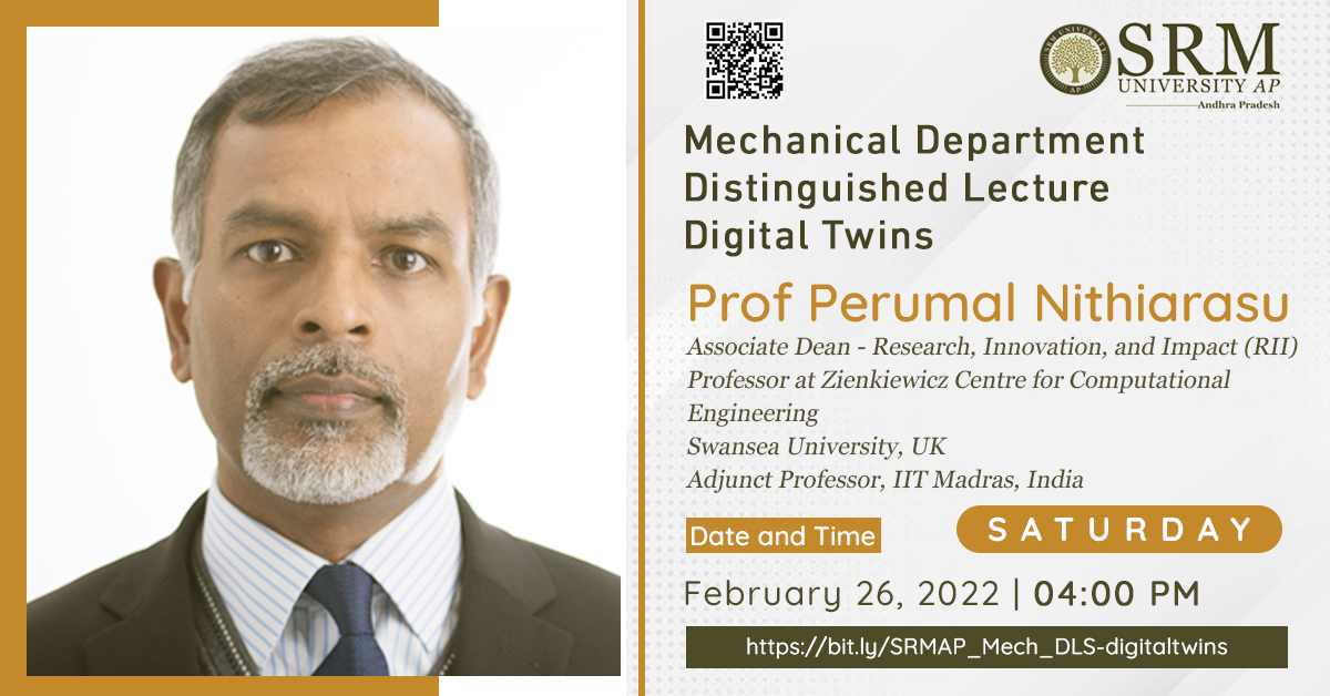 Digital Twins : By Professor Perumal Nithiarasu