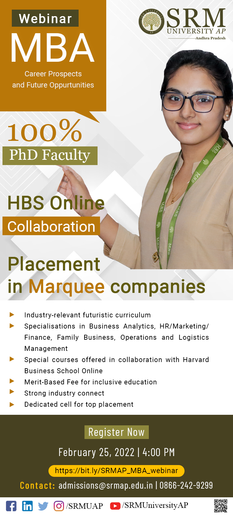 MBA career prospects SRMAP