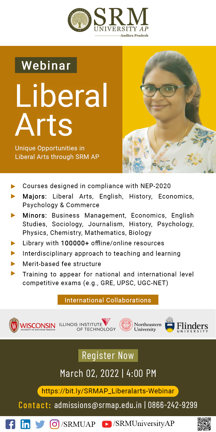 unique opportunities liberal arts srmap