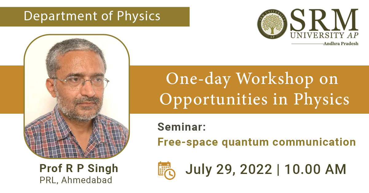 physics workshop SRMAP