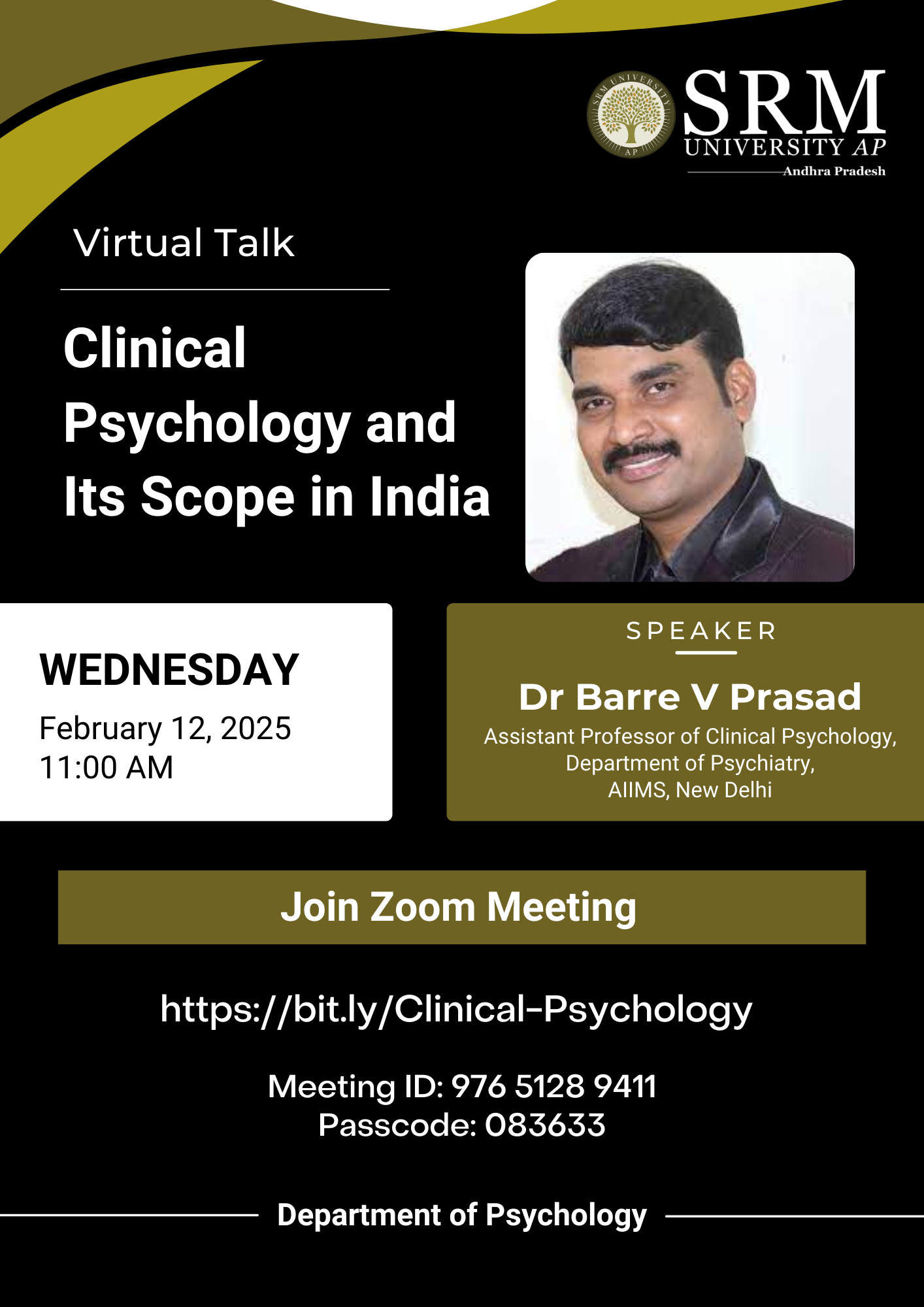 AIIMS Professor on Clinical Psychology and its Scope in India