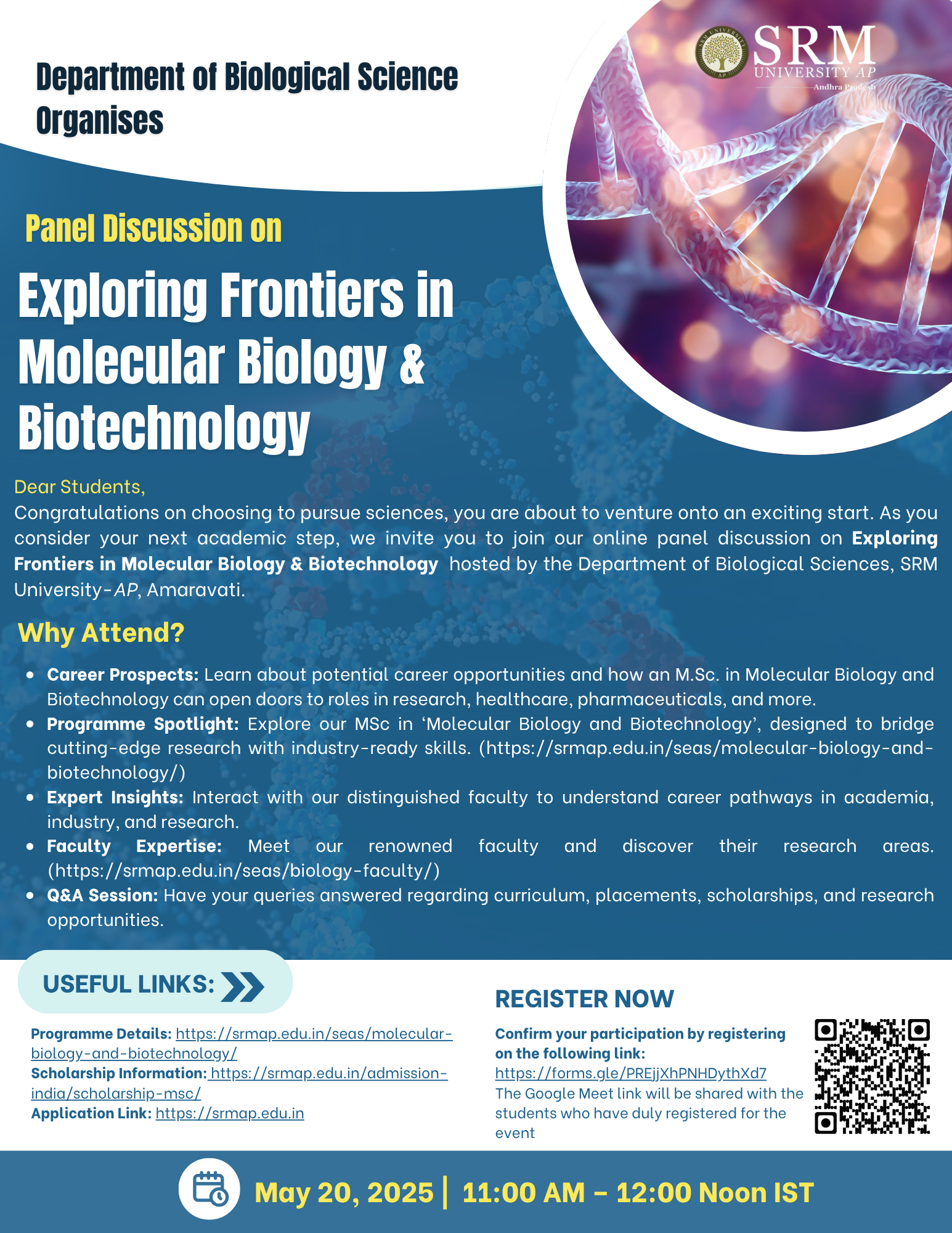 Biological Science Panel Discussion